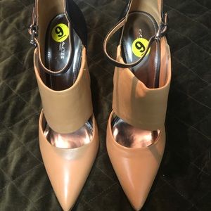 Coach heels, size 9 with (4 1/2 inch heels)